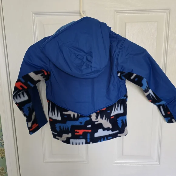 Columbia Omni Shield Advance Repellency Rain/Warm Hoodie Jacket - Picture 4 of 8